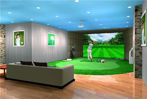 室内高尔夫是许多高尔夫球手的选择